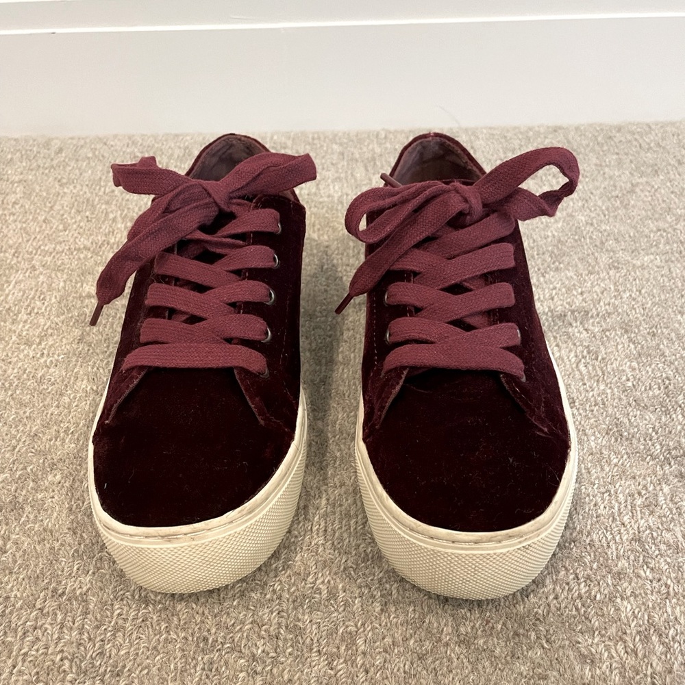 Red Velvet Zara Sneakers